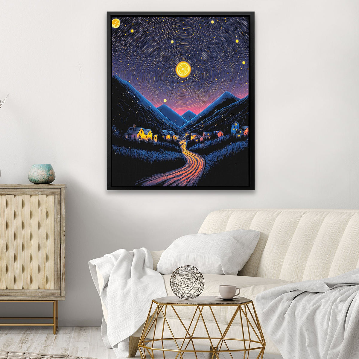 Starry Trail - Luxury Wall Art