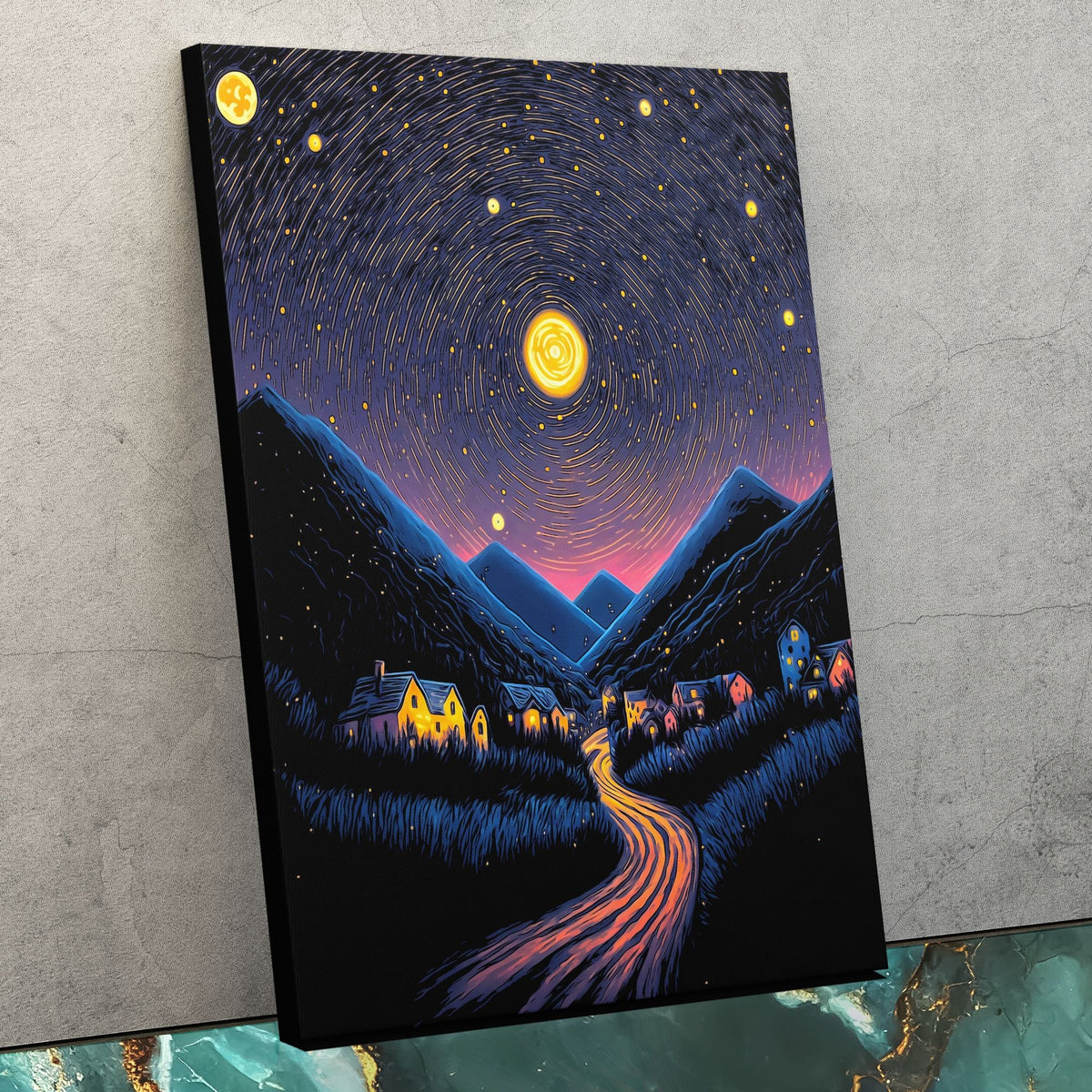 Starry Trail - Luxury Wall Art