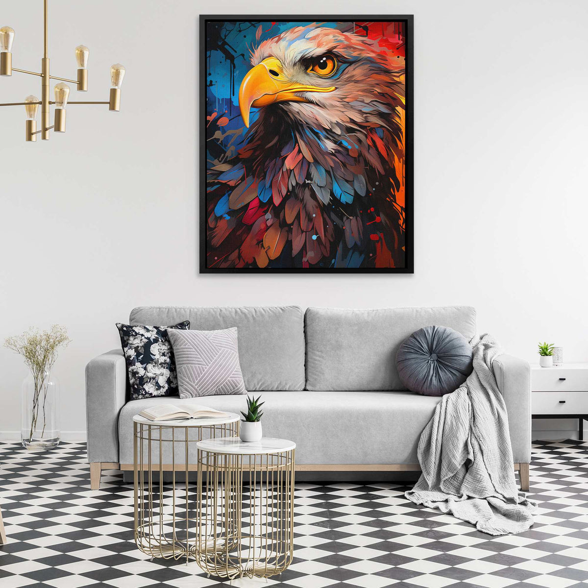 Stars &amp; Feathers - Luxury Wall Art