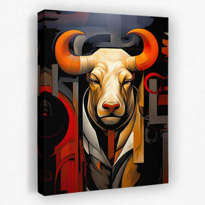 Stock Bull - Luxury Wall Art