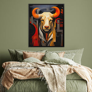 Stock Bull - Luxury Wall Art
