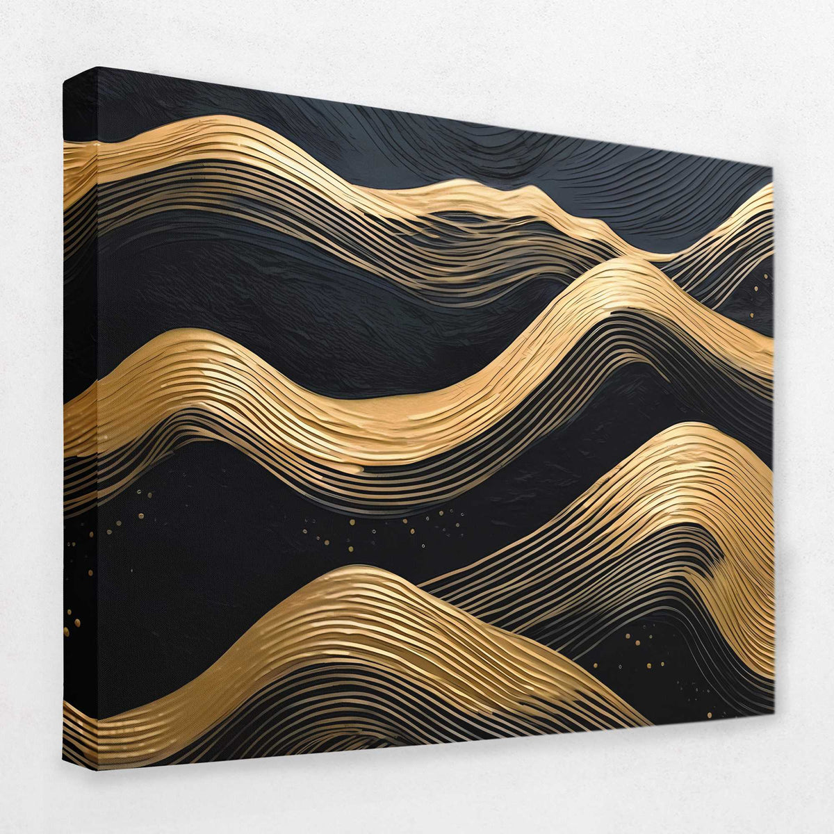 Streams of Gold - Luxury Wall Art