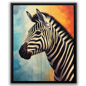 Striped Serenity - Luxury Wall Art