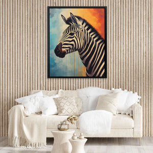 Striped Serenity - Luxury Wall Art