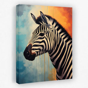 Striped Serenity - Luxury Wall Art