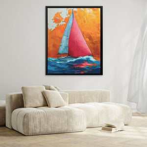 Sunset Sailing - Luxury Wall Art