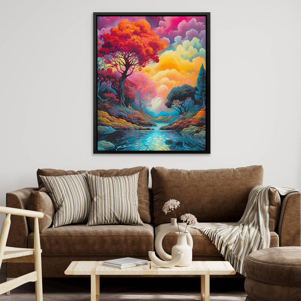 Sunset Stream - Luxury Wall Art