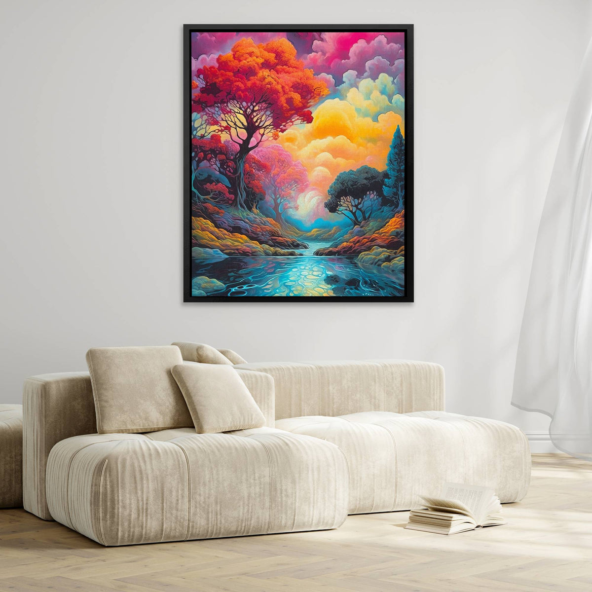 Sunset Stream - Luxury Wall Art