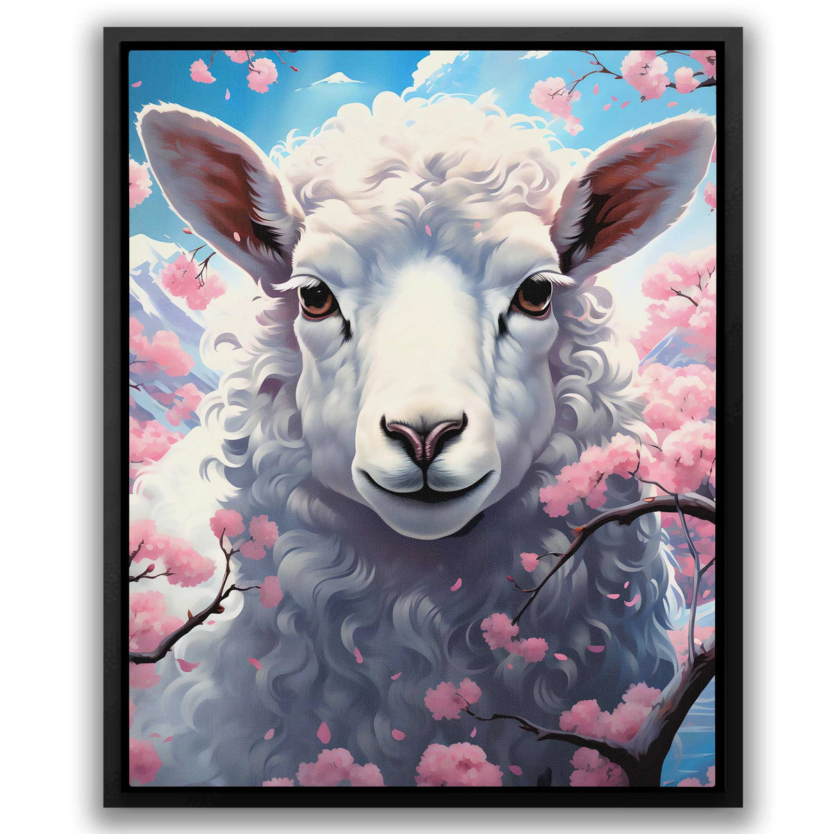 Synth Sheep - Luxury Wall Art