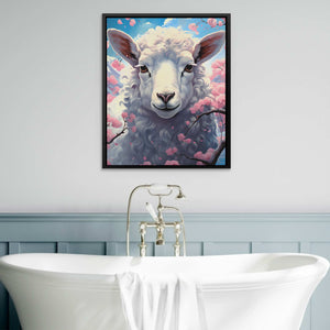 Synth Sheep - Luxury Wall Art