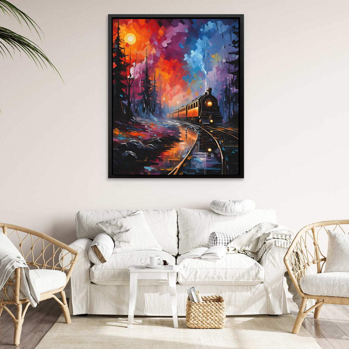 Technicolor Express - Luxury Wall Art