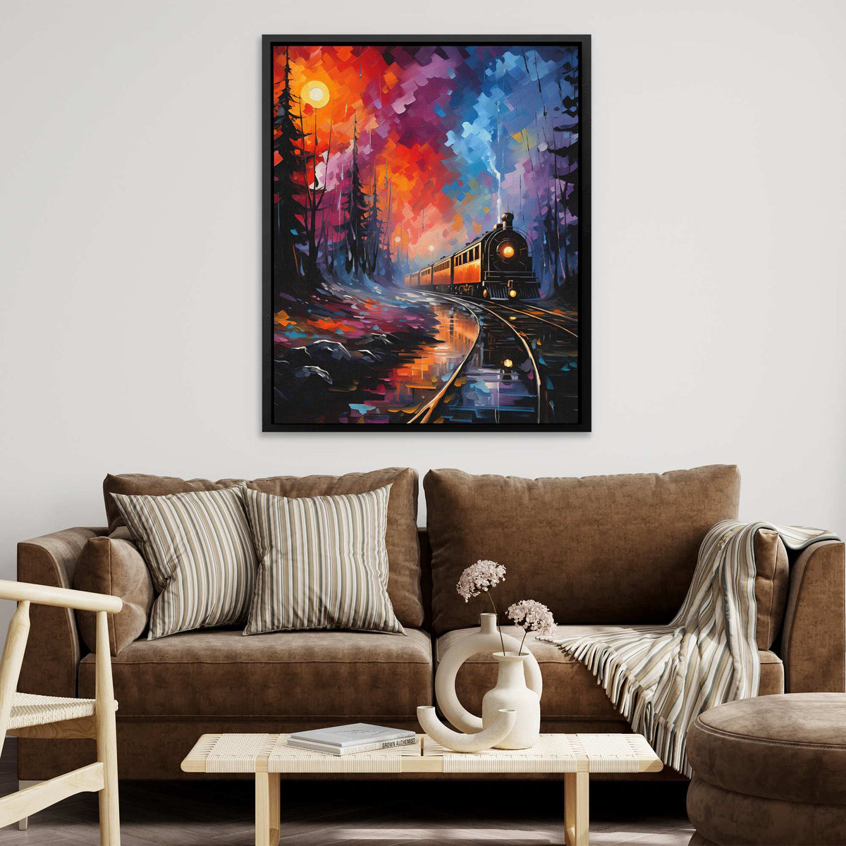 Technicolor Express - Luxury Wall Art