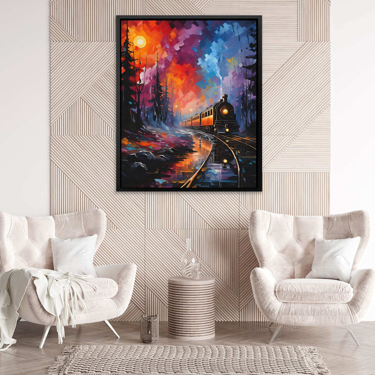 Technicolor Express - Luxury Wall Art