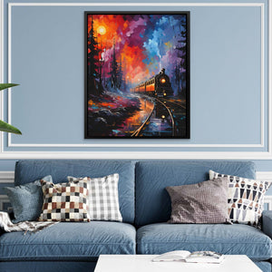 Technicolor Express - Luxury Wall Art