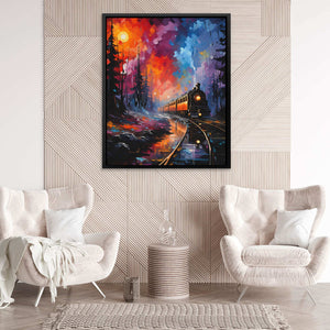 Technicolor Express - Luxury Wall Art