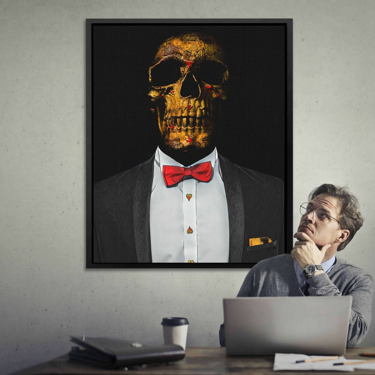 The Dealer - Luxury Wall Art