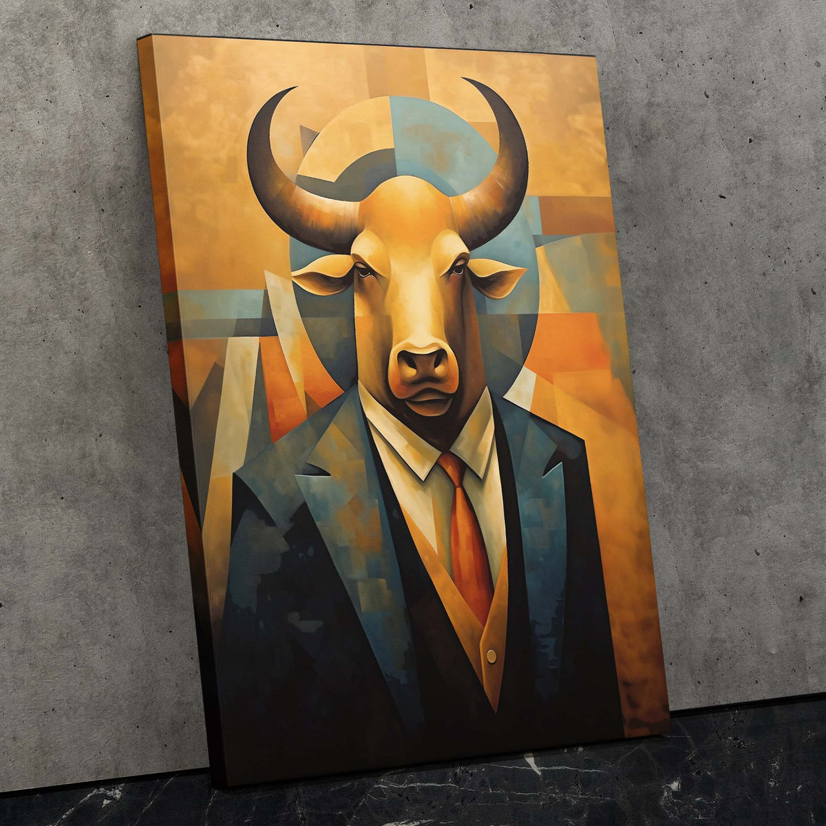 The Financial Warrior - Luxury Wall Art