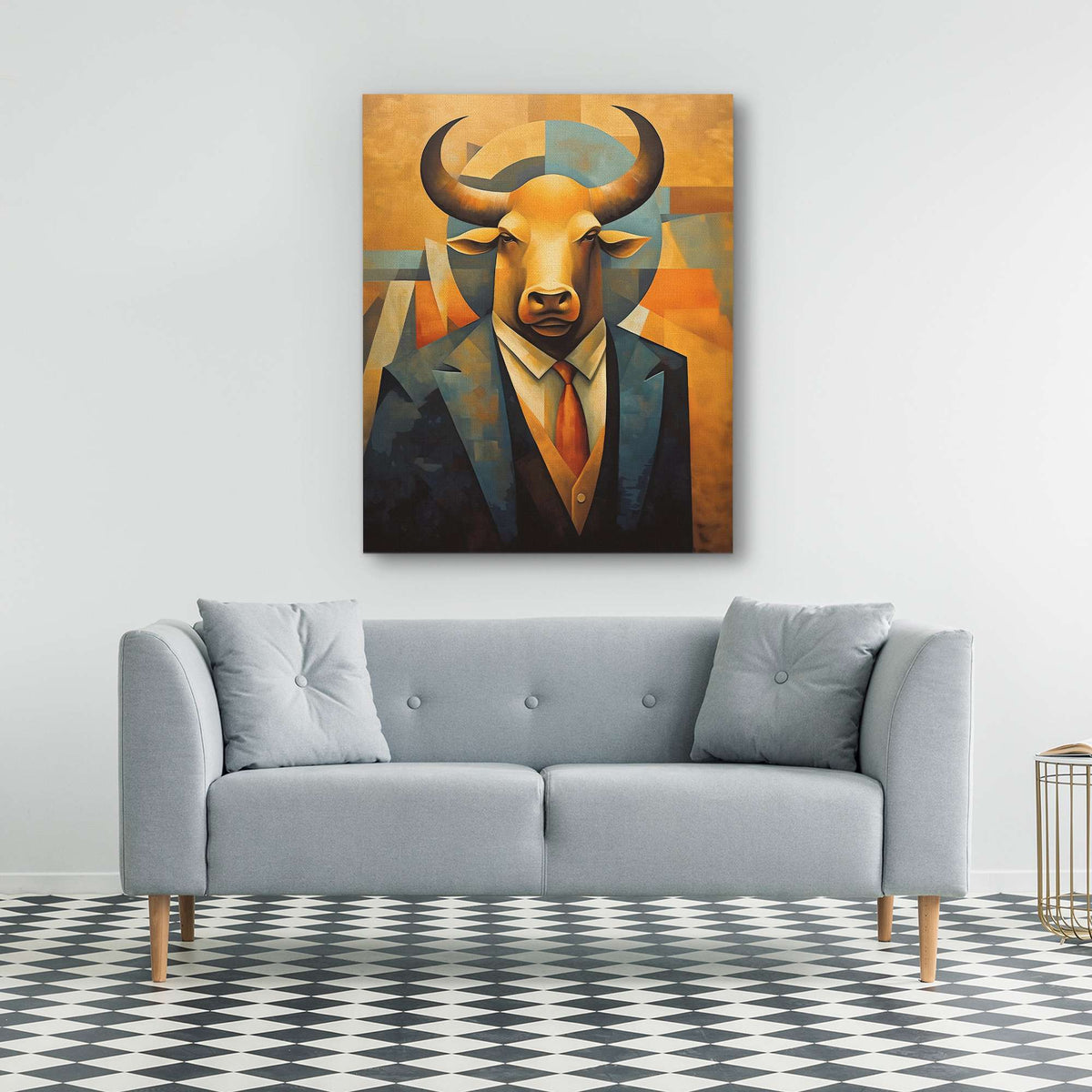 The Financial Warrior - Luxury Wall Art