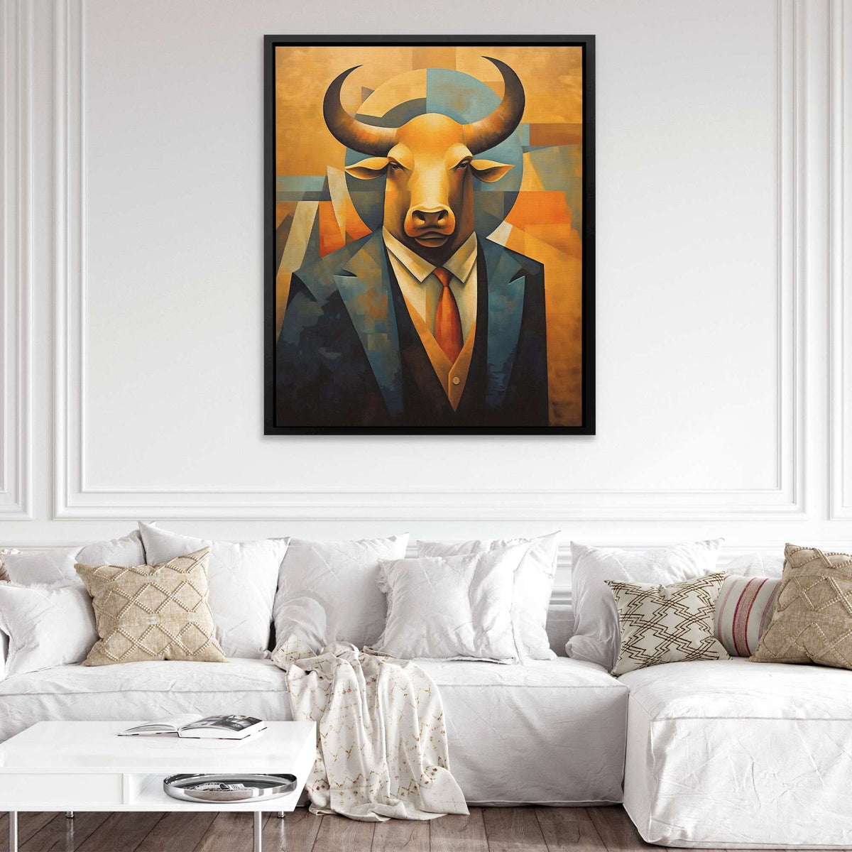 The Financial Warrior - Luxury Wall Art