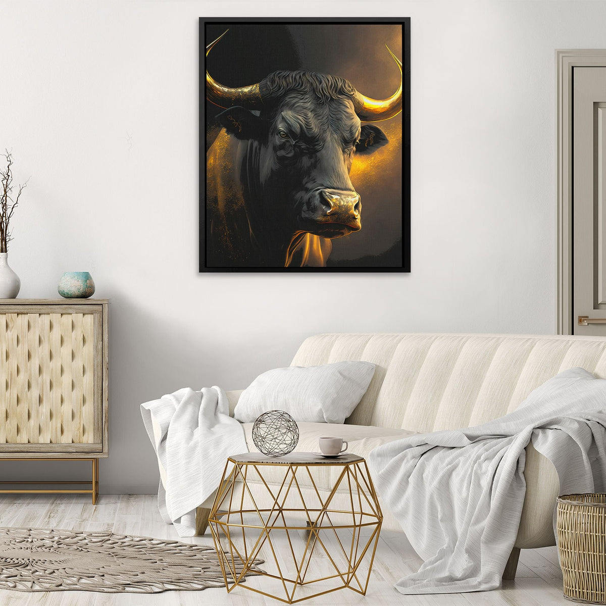 The Italian Bull - Luxury Wall Art