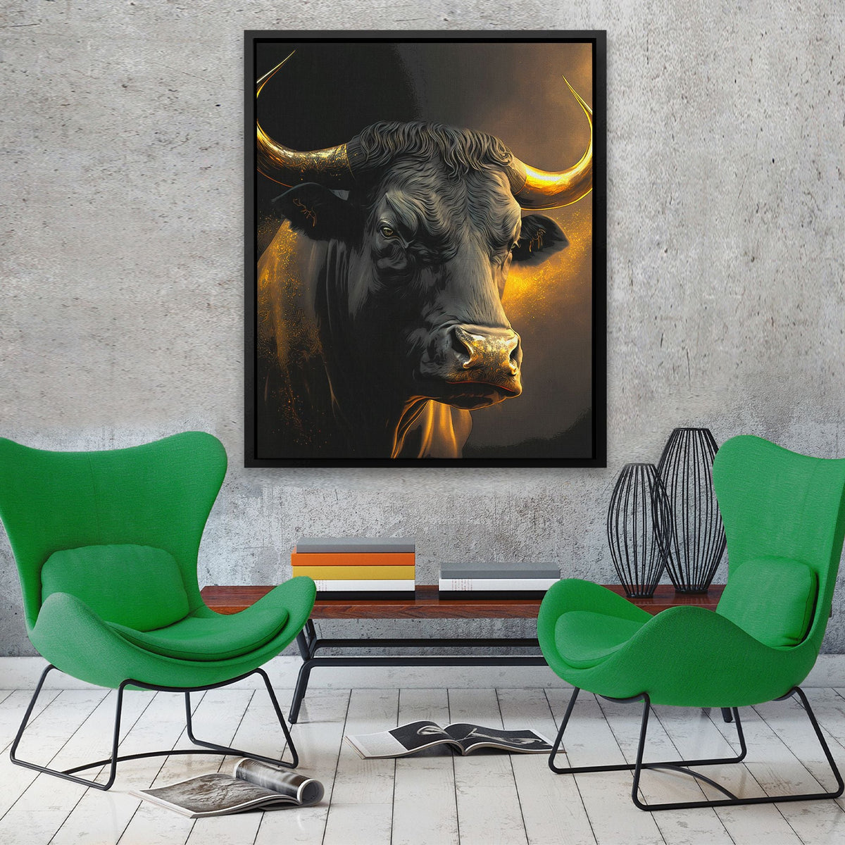 The Italian Bull - Luxury Wall Art