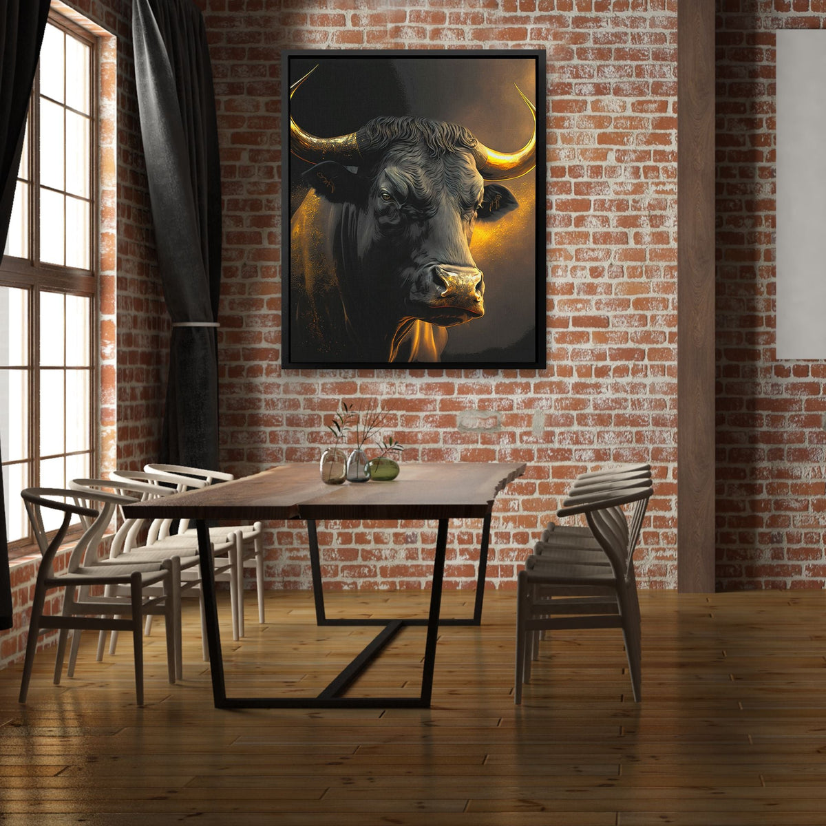 The Italian Bull - Luxury Wall Art