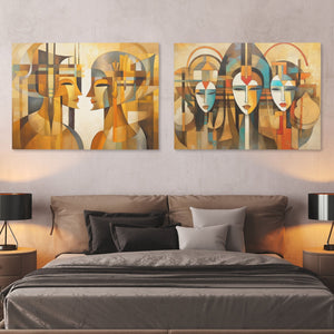 The Power of the Minds Set (2) Set - Luxury Wall Art