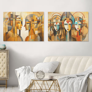 The Power of the Minds Set (2) Set - Luxury Wall Art