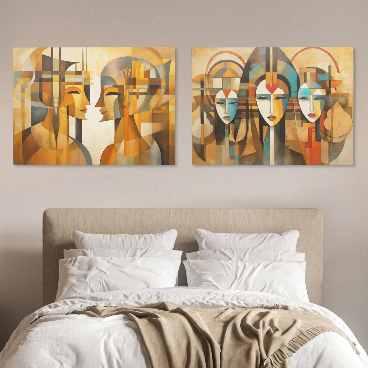 The Power of the Minds Set (2) Set - Luxury Wall Art