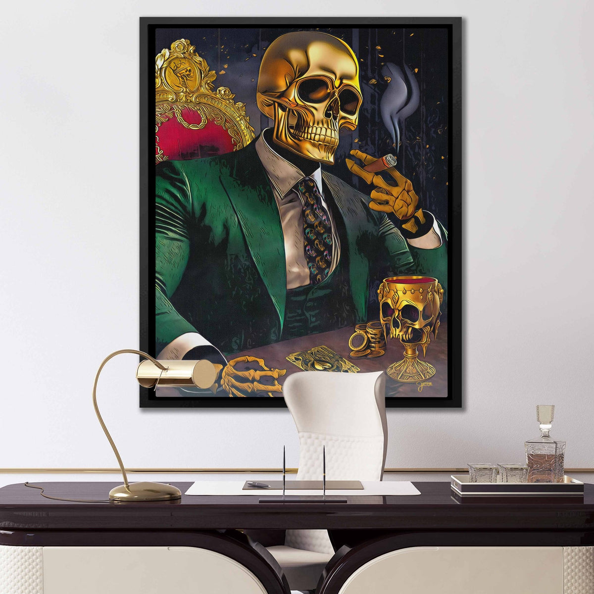 The Risk Taker - Luxury Wall Art
