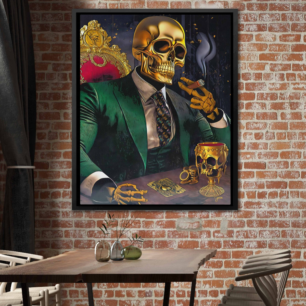 The Risk Taker - Luxury Wall Art