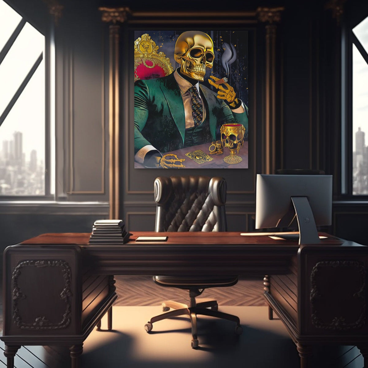 The Risk Taker - Luxury Wall Art