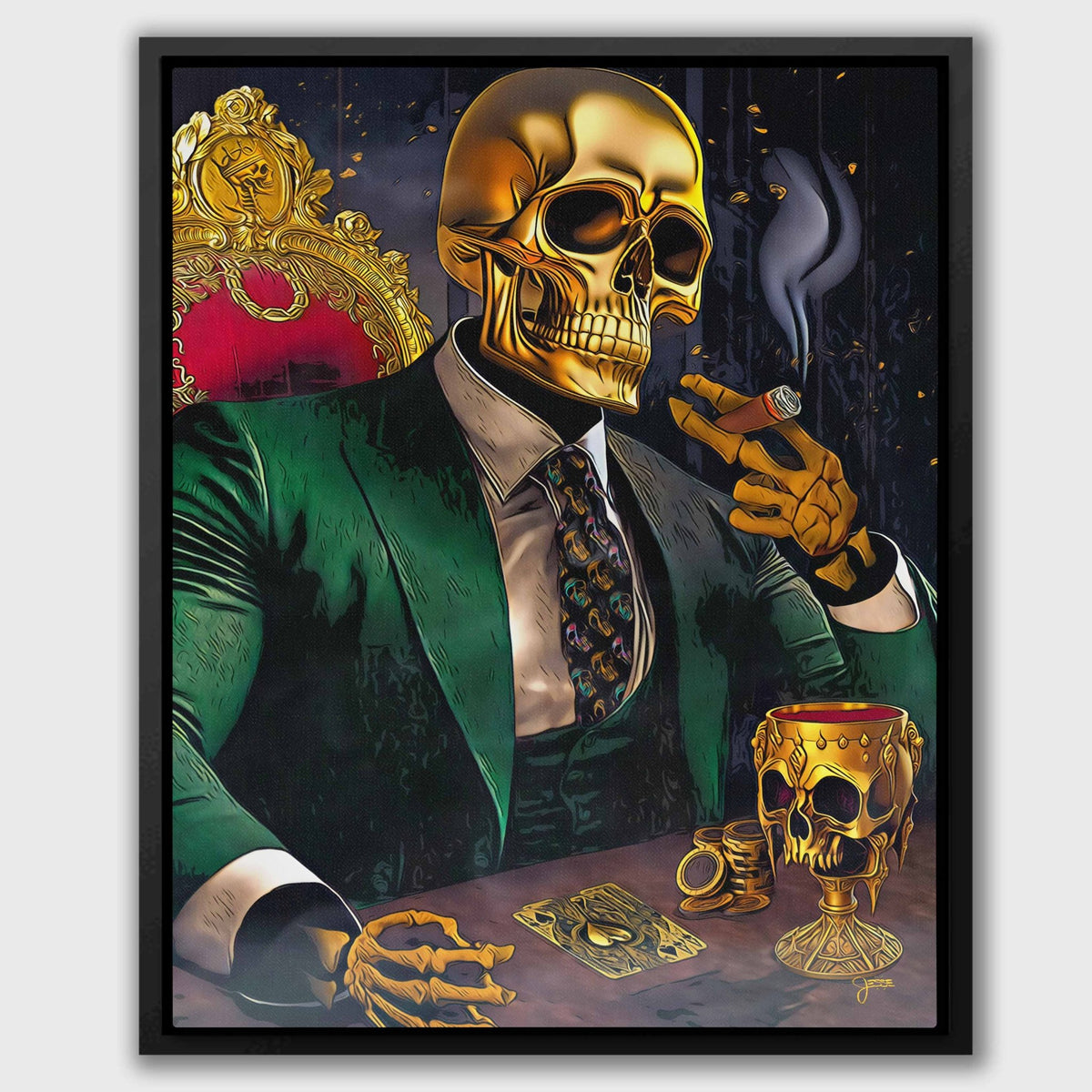 The Risk Taker - Luxury Wall Art