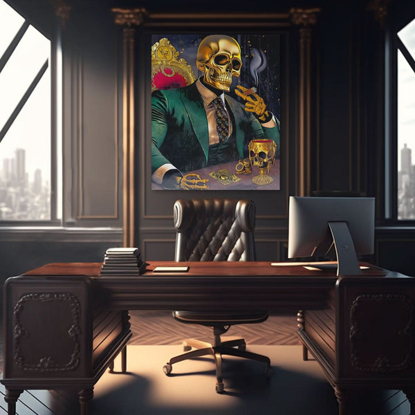 The Risk Taker in a room