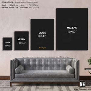 The Risk Taker - Luxury Wall Art