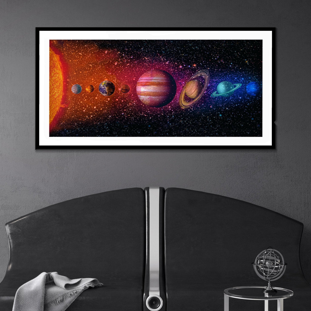 The Solar System Semi-gloss Print - Luxury Wall Art