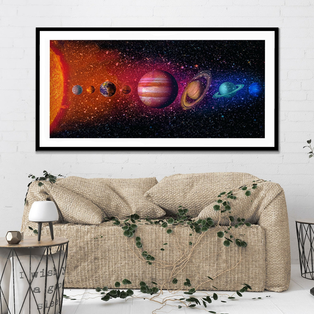 The Solar System Semi-gloss Print - Luxury Wall Art