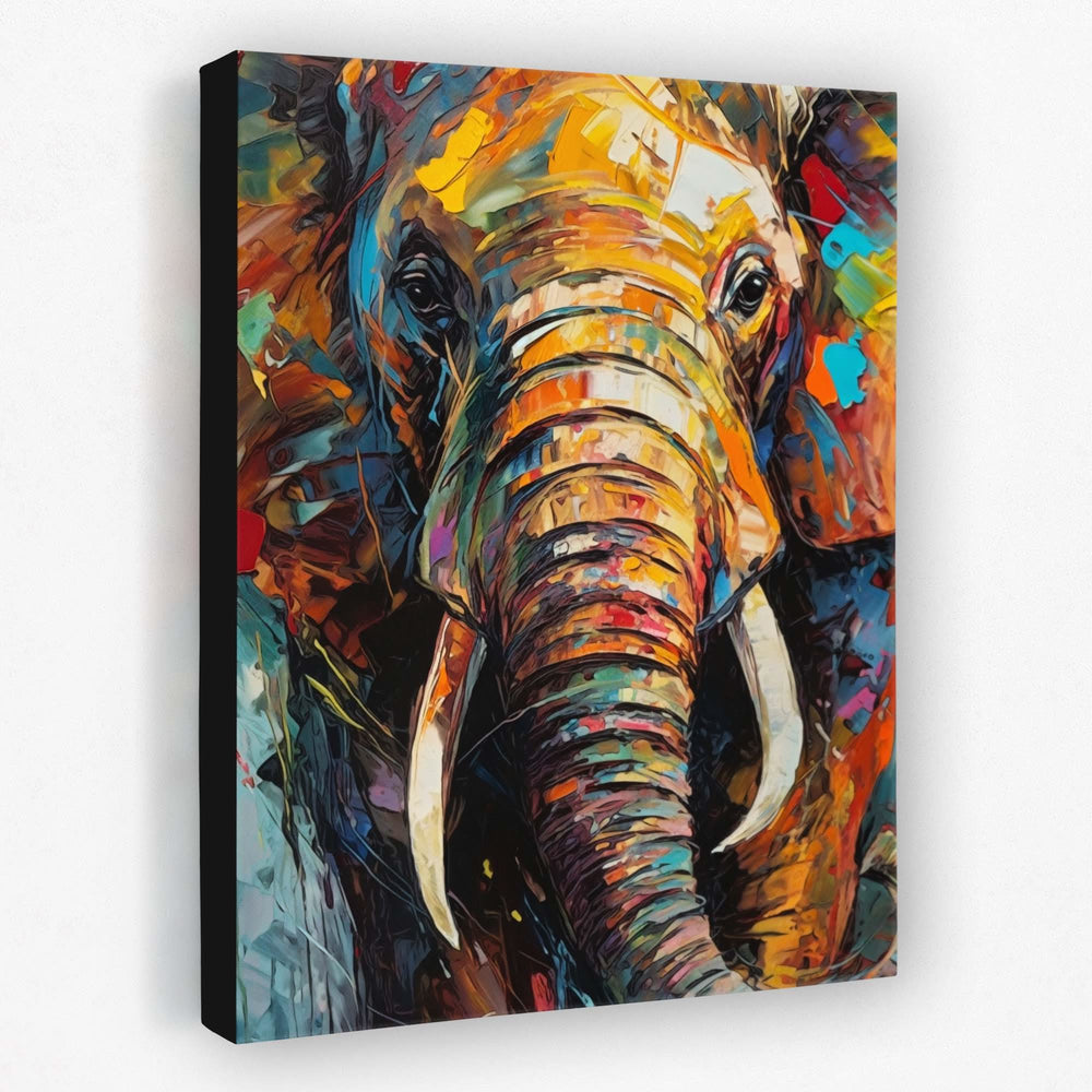 The Strength Within Elephant Canvas Art