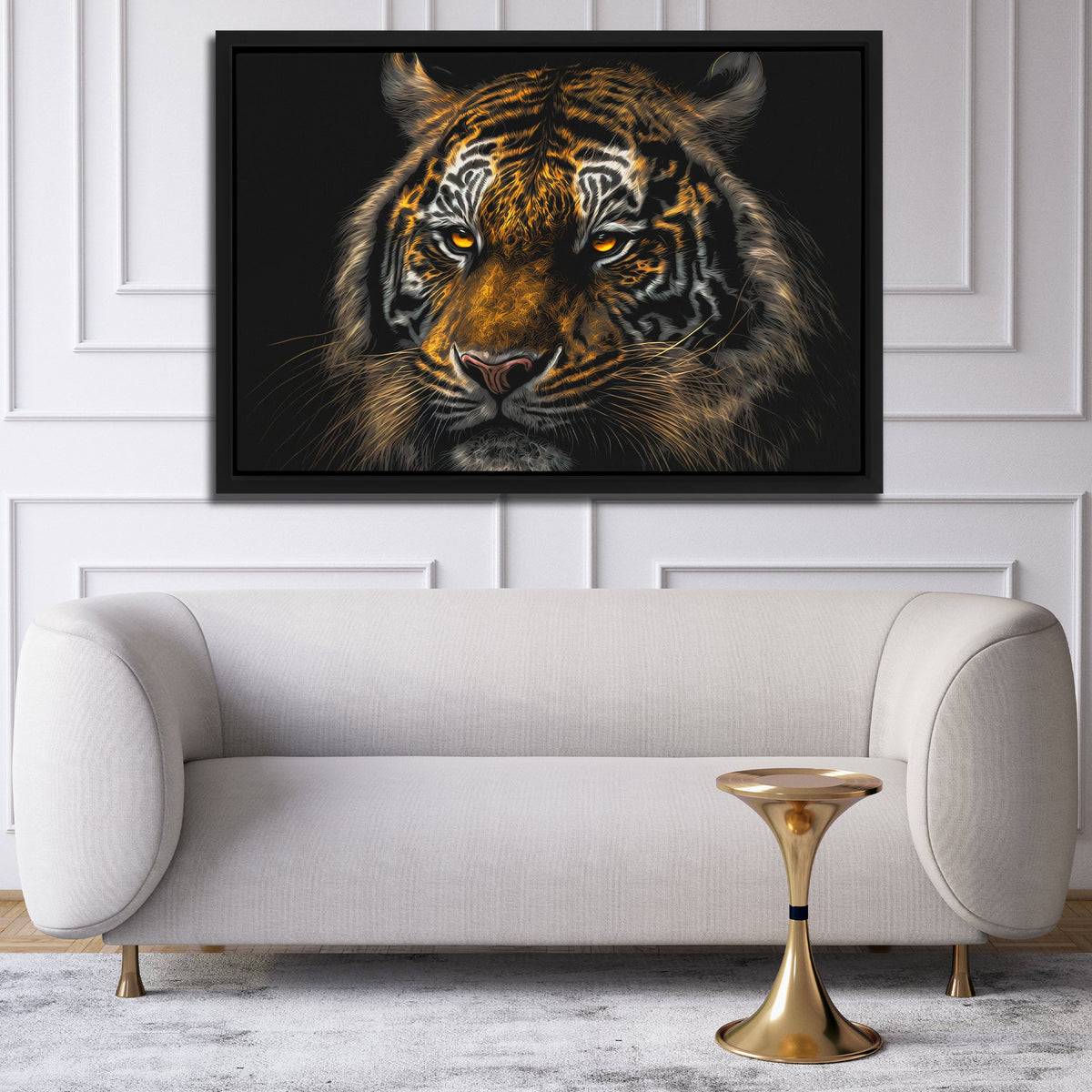 Tiger Stalking - Luxury Wall Art