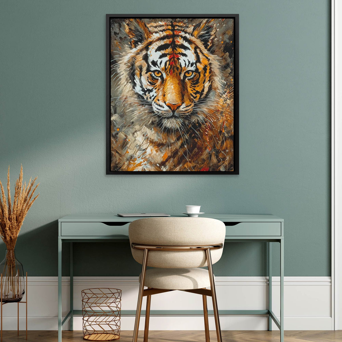 Tiger&#39;s Embrace - Luxury Wall Art