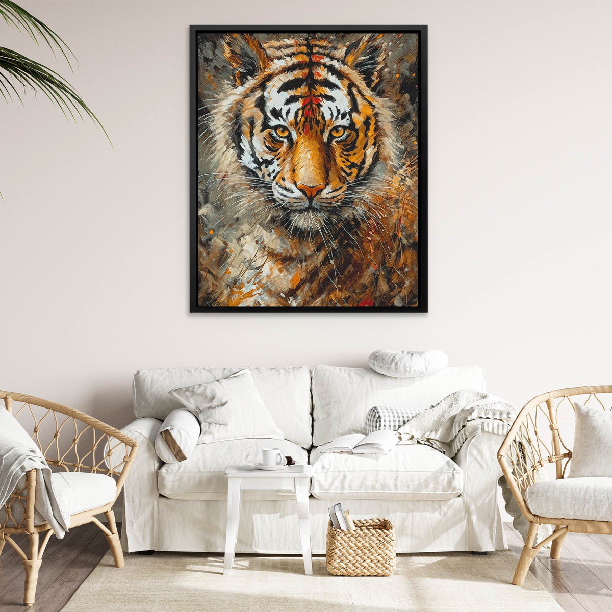 Tiger&#39;s Embrace - Luxury Wall Art
