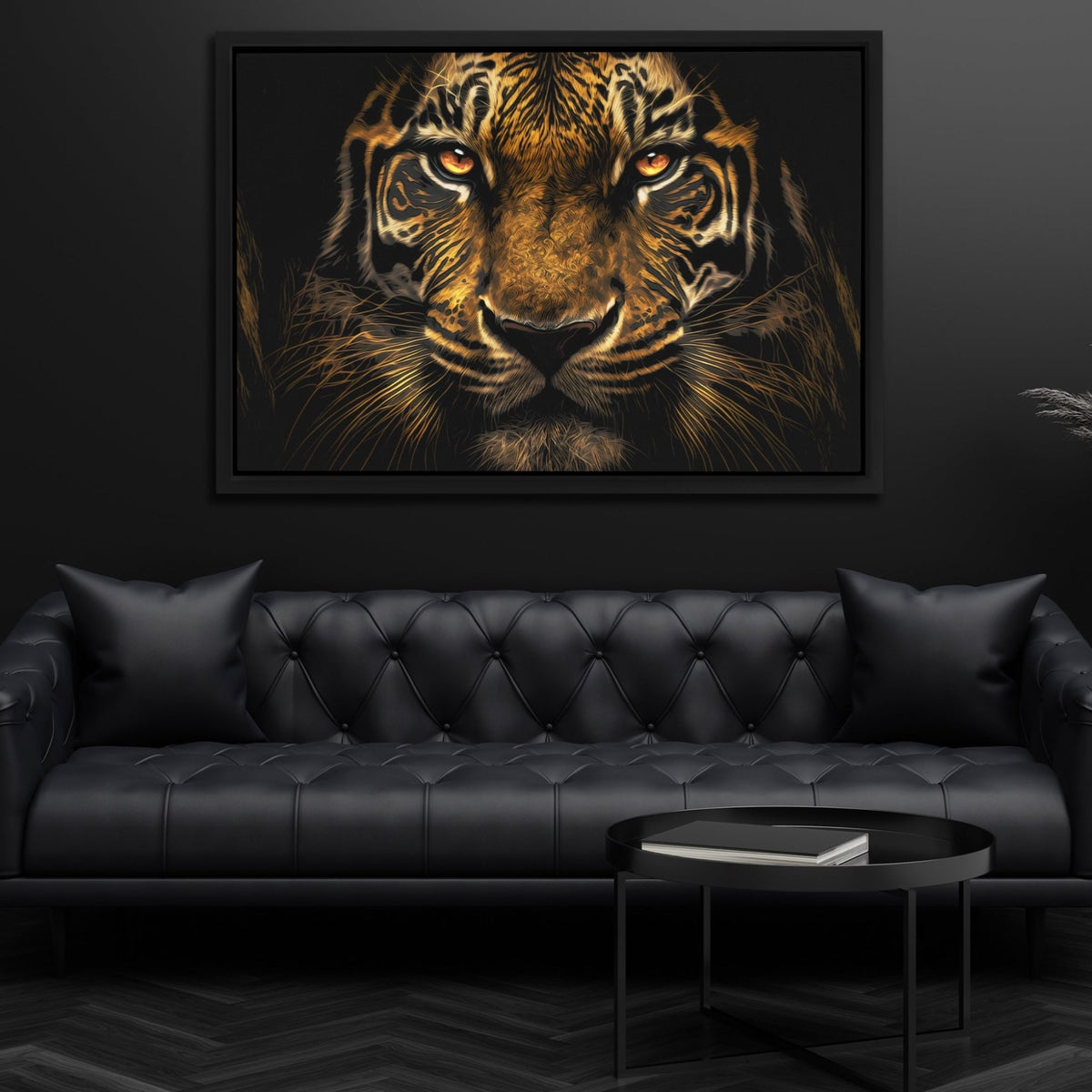 Tiger's Gaze - Luxury Wall Art