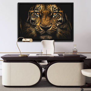 Tigers Gaze - Luxury Wall Art