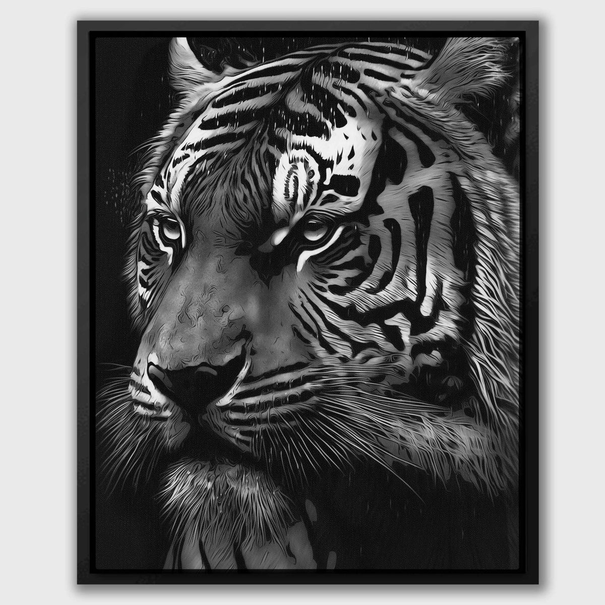 Tiger&#39;s Prey - Luxury Wall Art