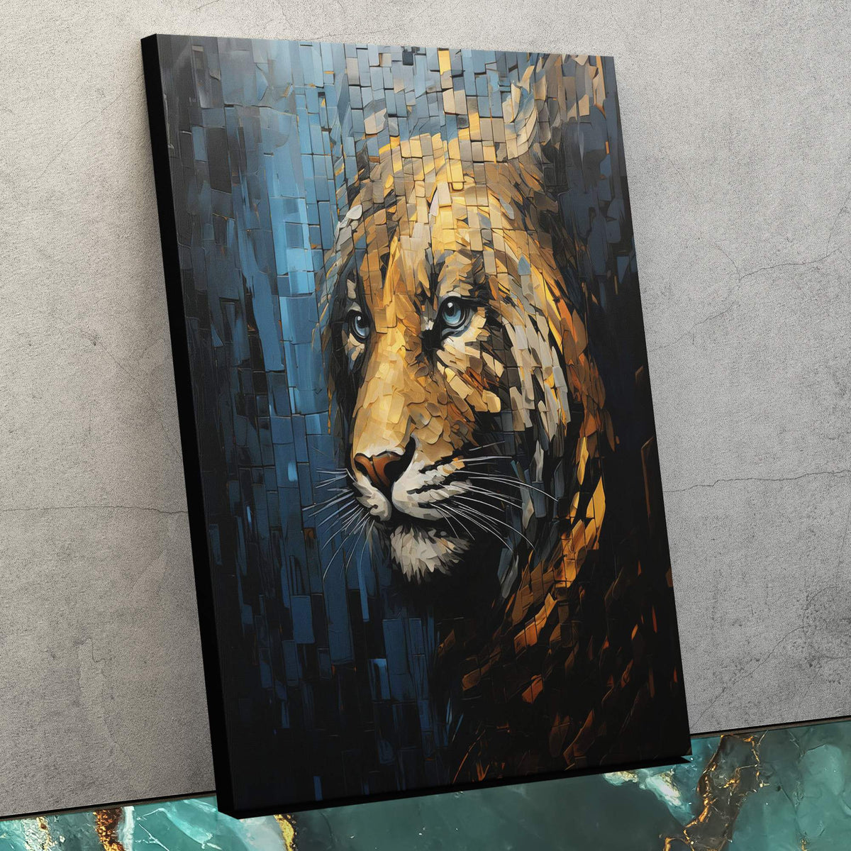 Tiger's Strength - Luxury Wall Art