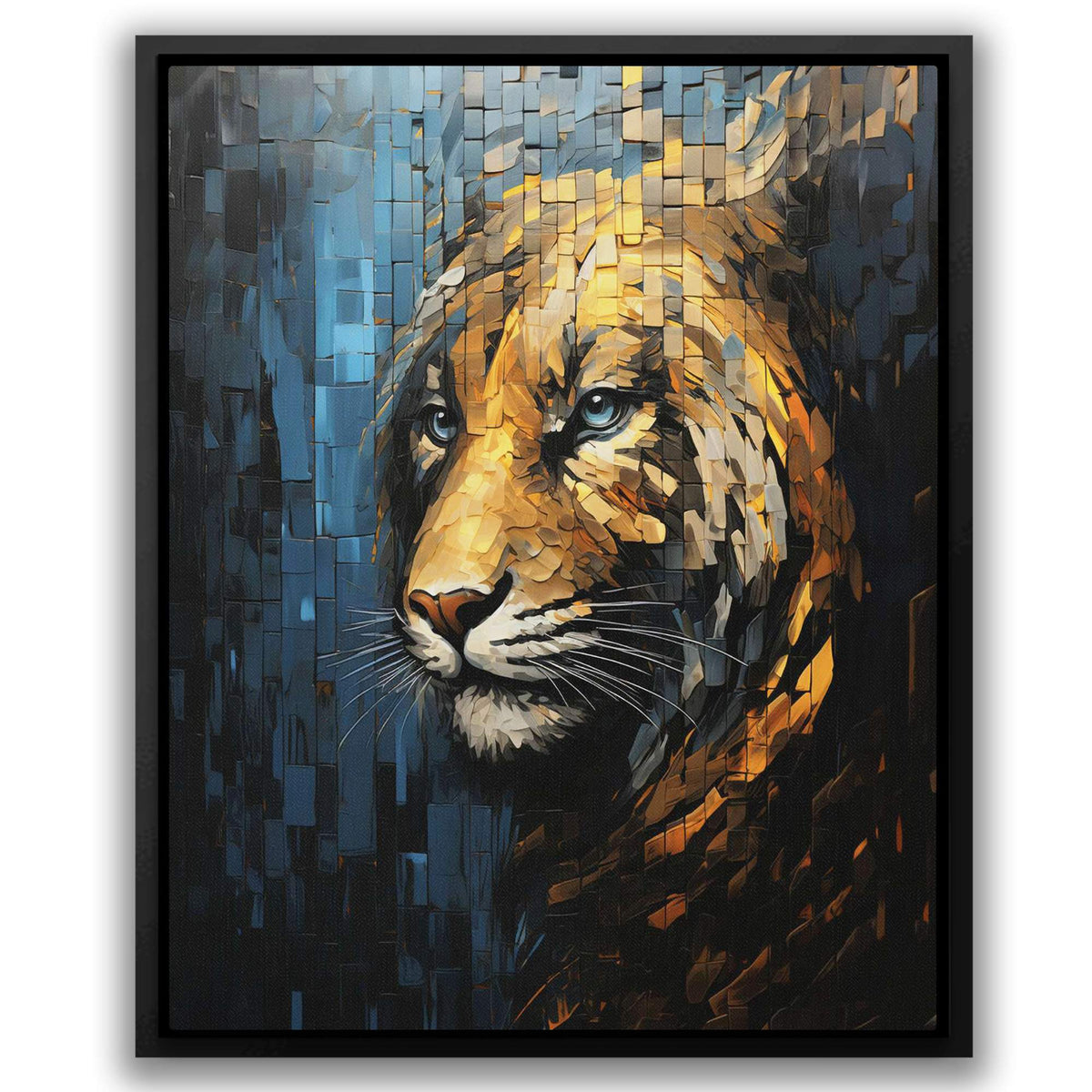 Tiger's Strength - Luxury Wall Art