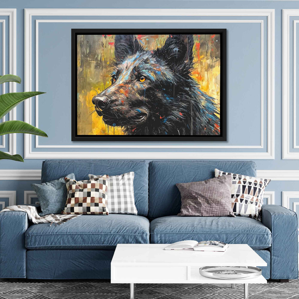 Timber Wolf - Luxury Wall Art