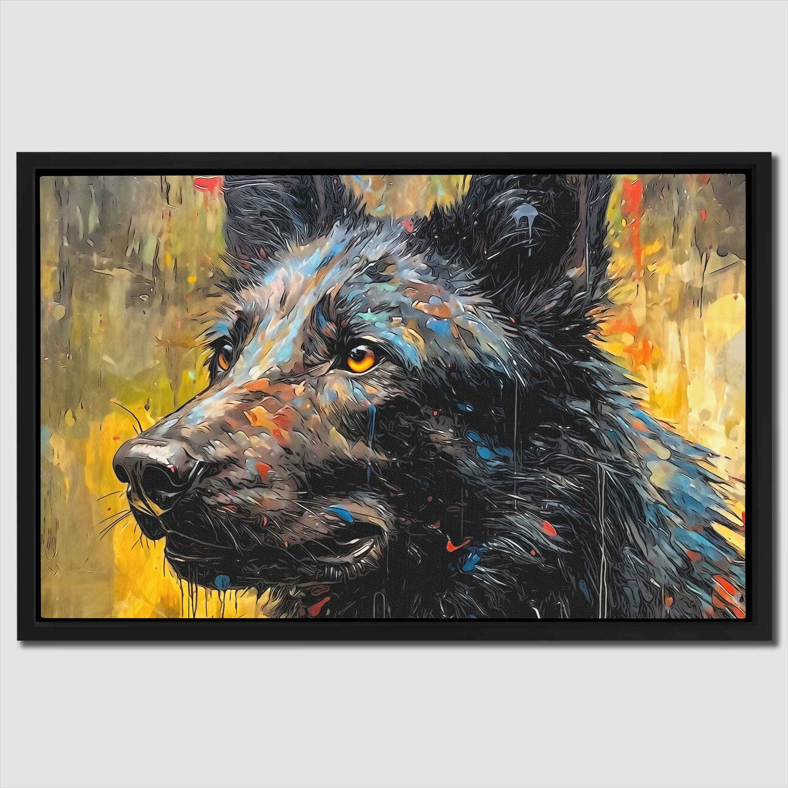 Timber Wolf - Luxury Wall Art