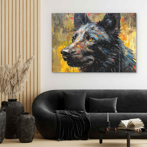 Timber Wolf - Luxury Wall Art