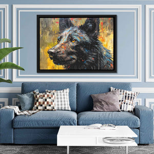 Timber Wolf - Luxury Wall Art